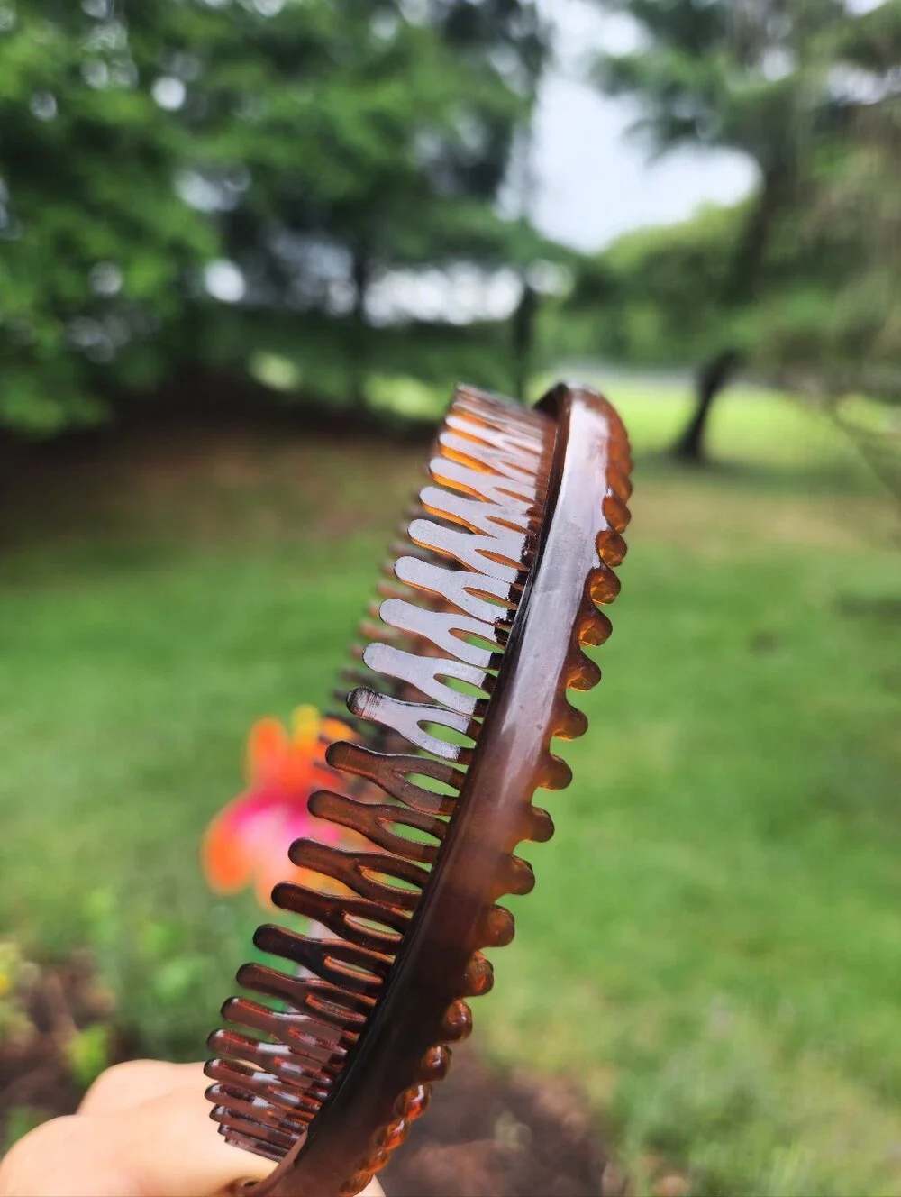 Brown Tortoiseshell Plastic Hair Headband